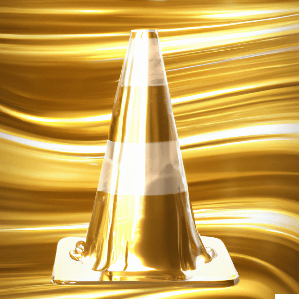 24k Gold Cone