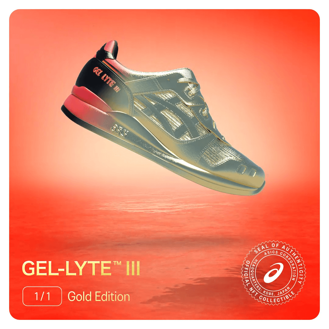 1-of-1 ASICS GEL-LYTE™ III - Gold Edition