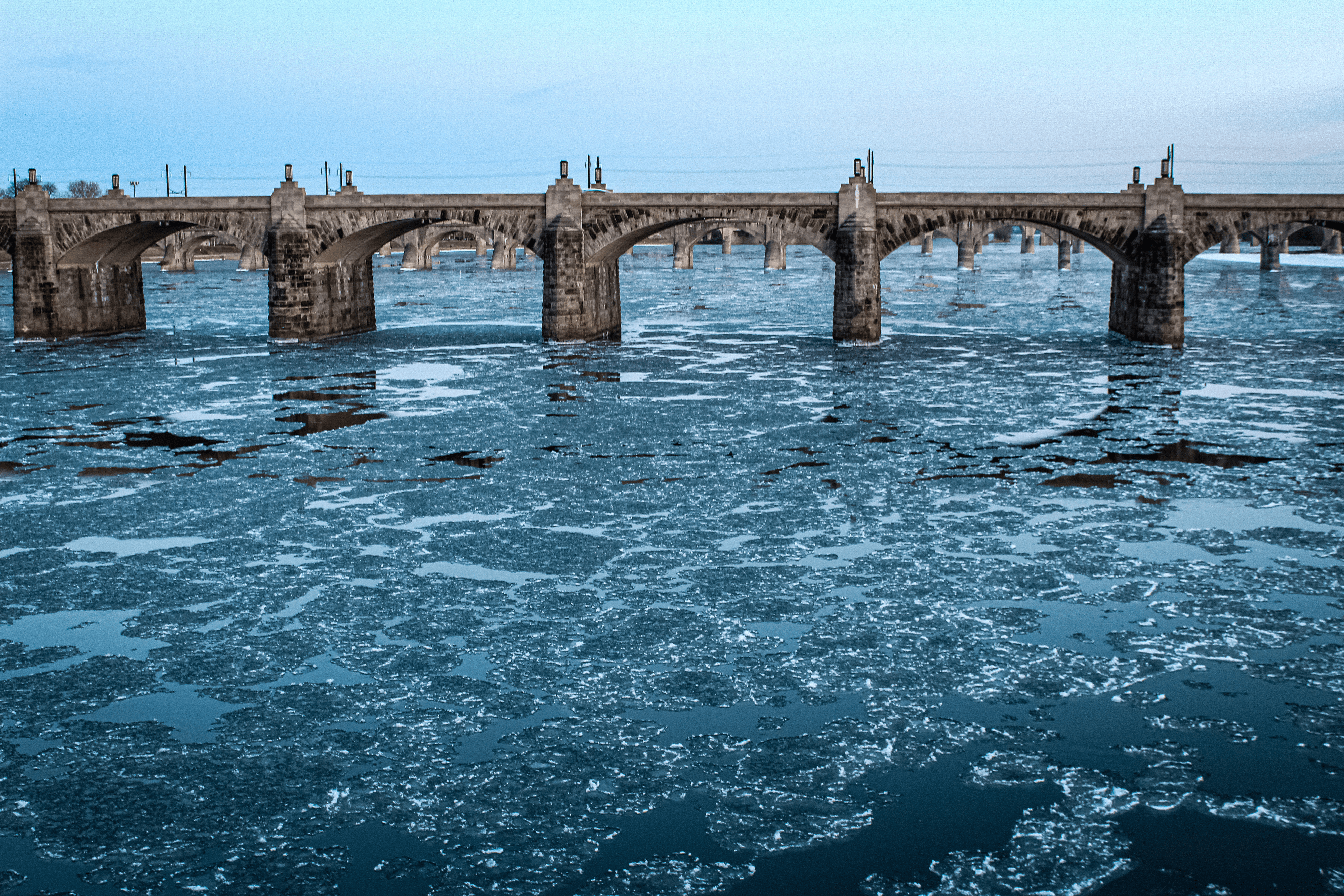 Bridge Over Icy waters ❄ 