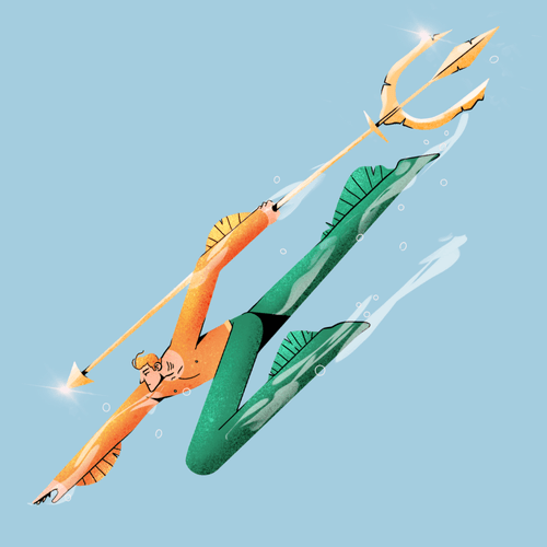 JNAD_art | Aquaman fanart