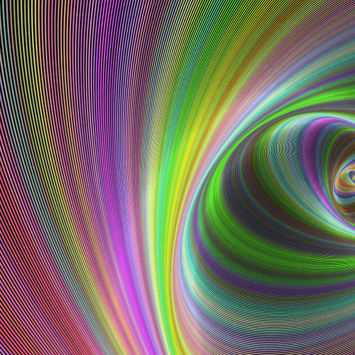 Curved Colorful Magic by David Zydd