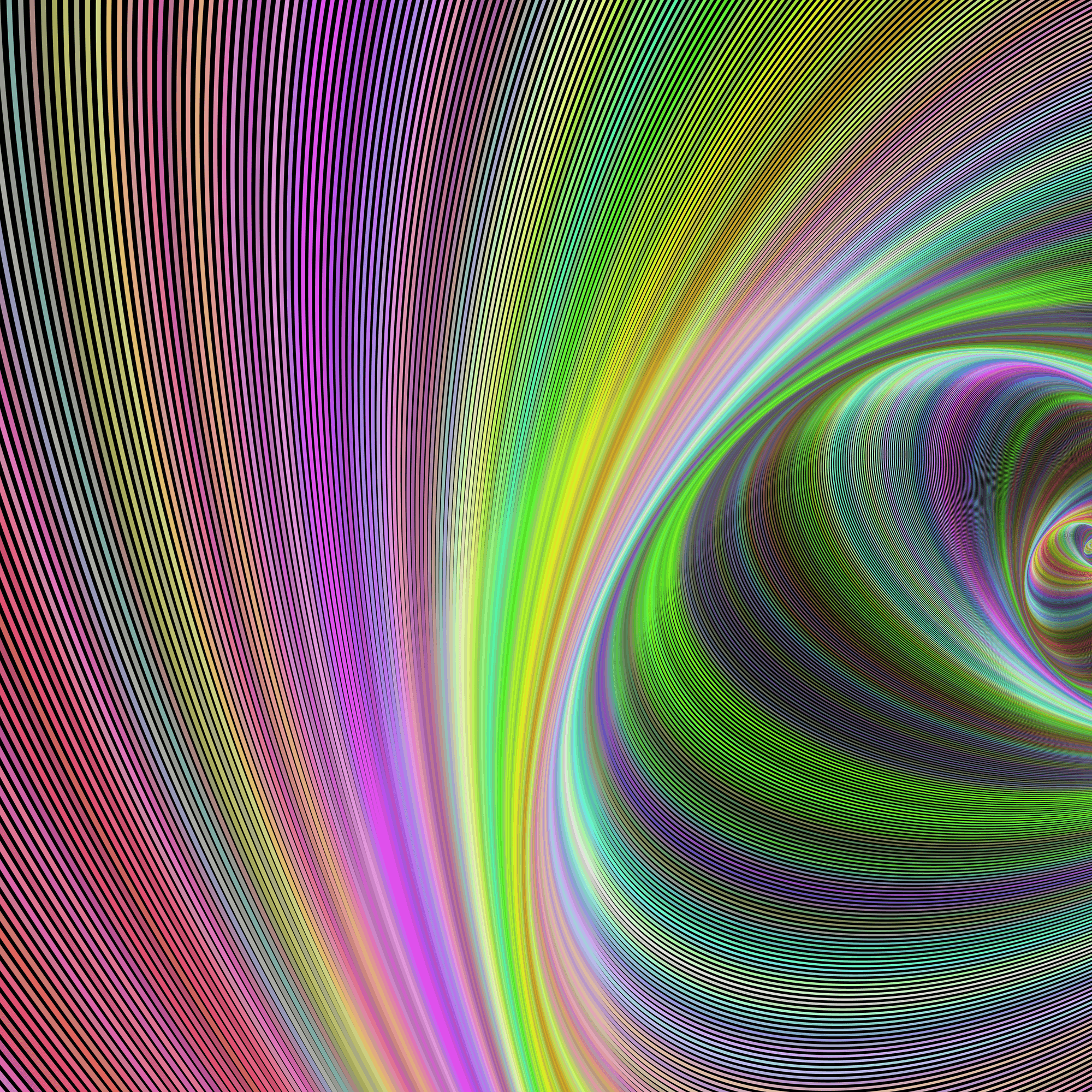 Curved Colorful Magic #69 - Curved Colorful Magic by David Zydd