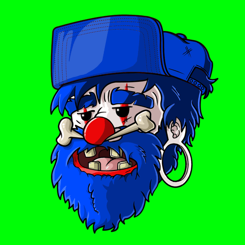 Crypto Clown Posse Monster Green 