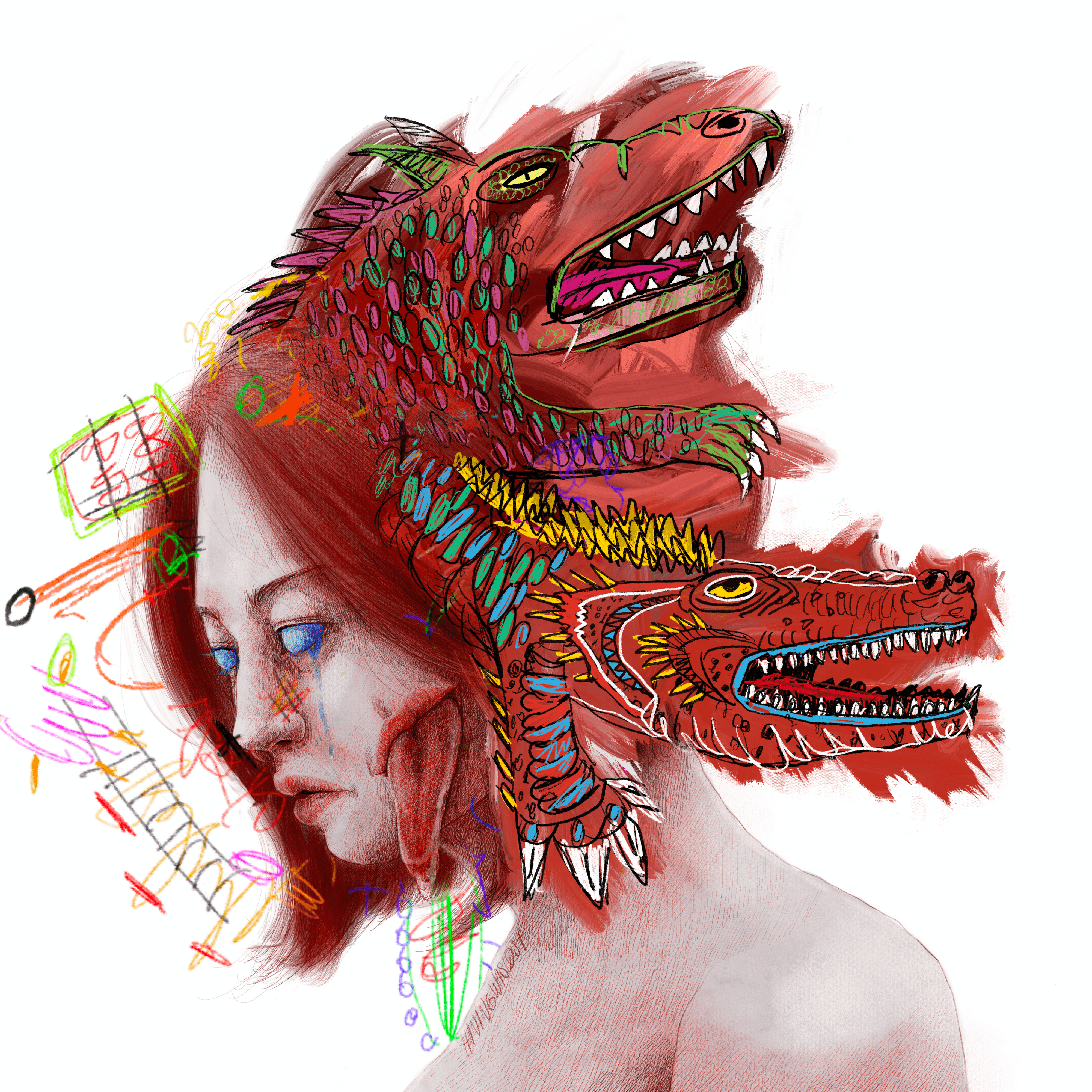 #59 Red Dragons - collab with @haningwaslost