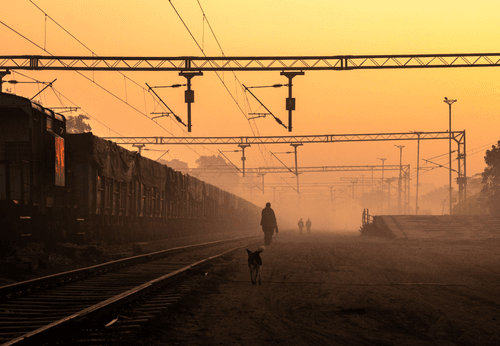 One fine winter morning