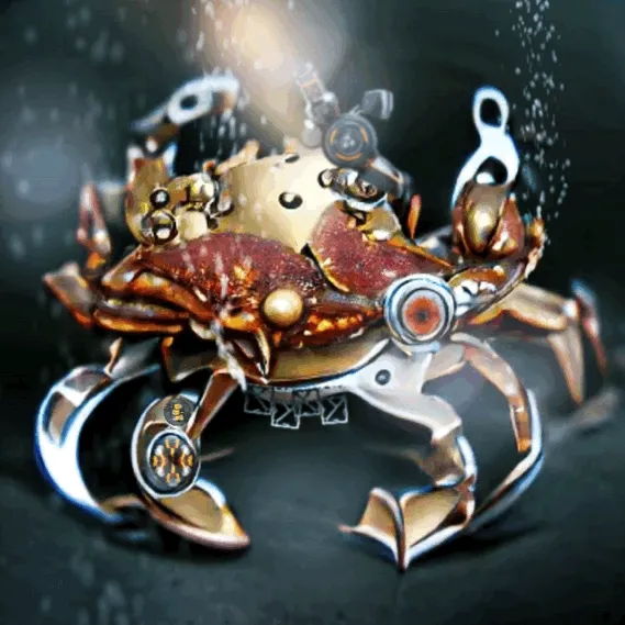 Steampunked #001 - Steampunk Crab