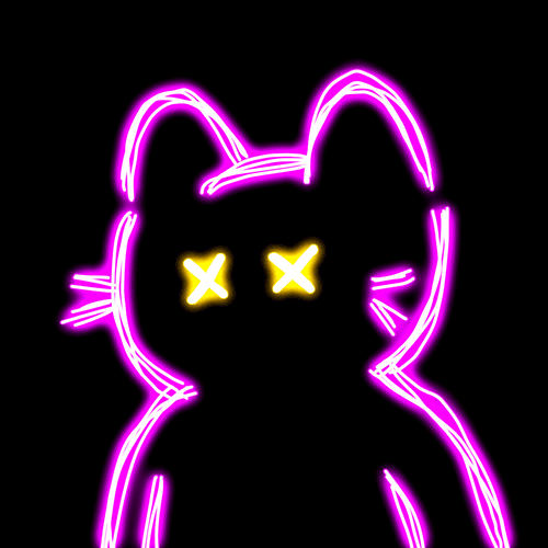 Neon Cat #176