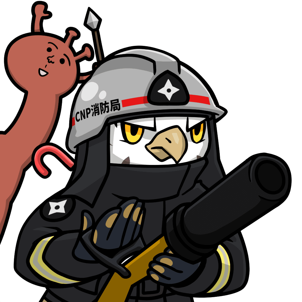 Narukami-Firefighter-Blue budgie #05041