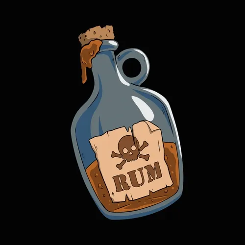 Rum Bottle