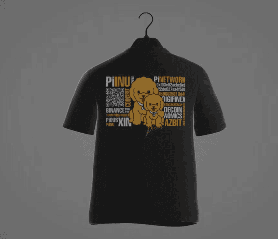 PINU T-Shirt commemorative NFT(by Korean community) #2
