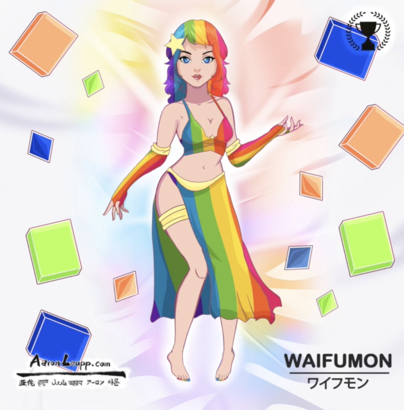 DCL - Rainbow Shiny - Waifumon