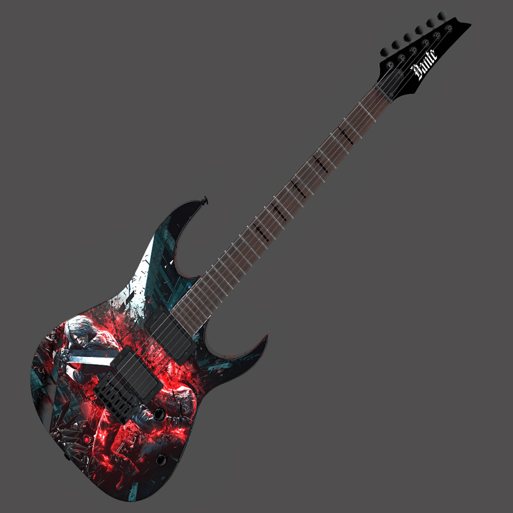 Guitar Dante Edition - CustomConceptGuitar | OpenSea