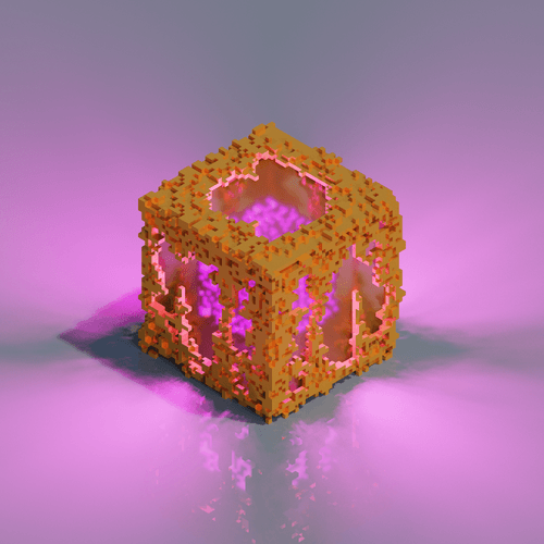 VoxCube gamma Purple-Orange