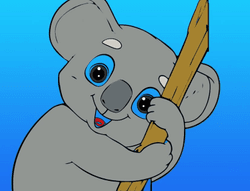 sleeping koala collection image
