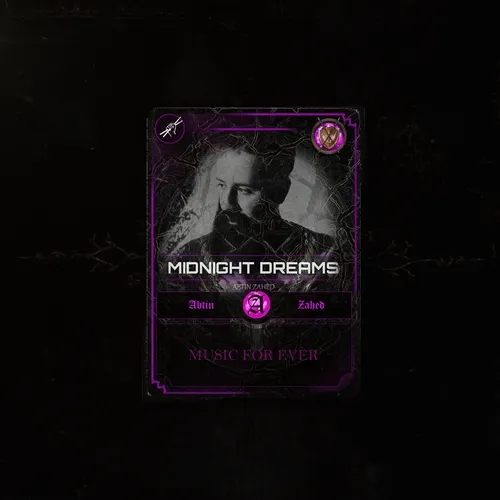 Purple Midnight Dream Card