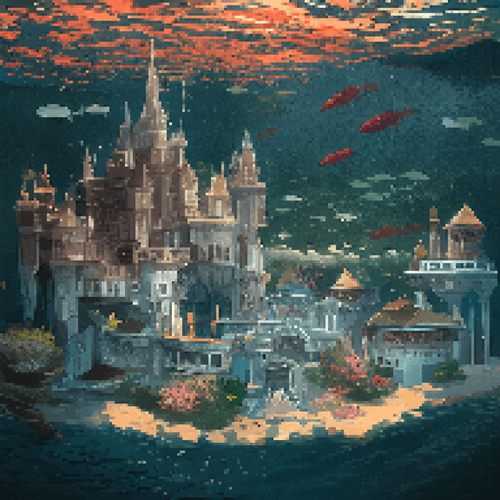 undersea castle #006