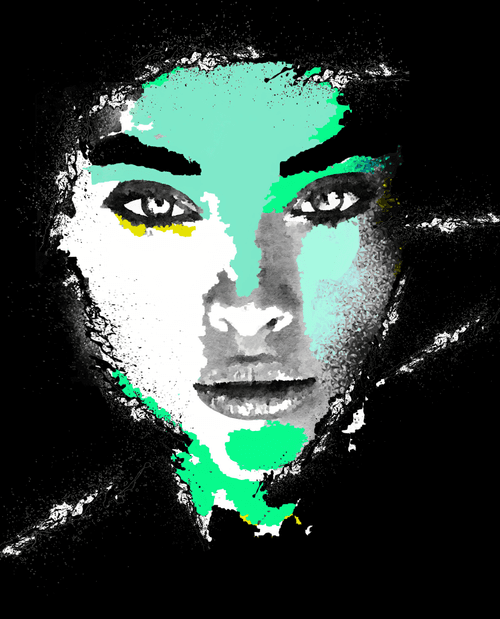 colorful faces rare