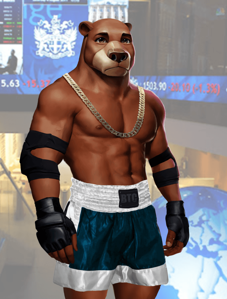 Wall Street Avatar Fighter Bear #225