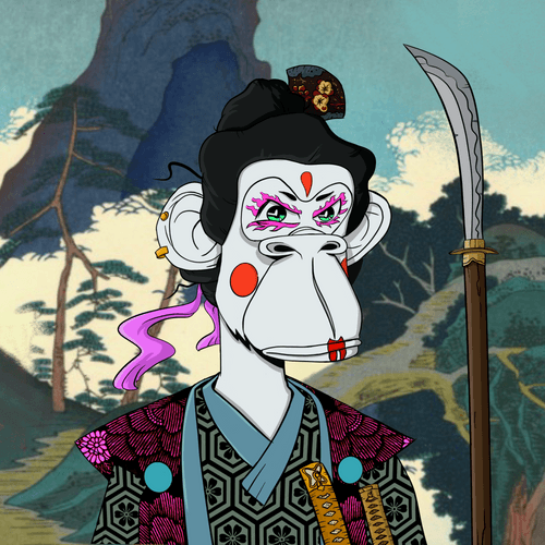 Bushido Ape Samurai "Oishi Kaihime" 135