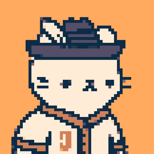 Bored Pixel Cat #4376