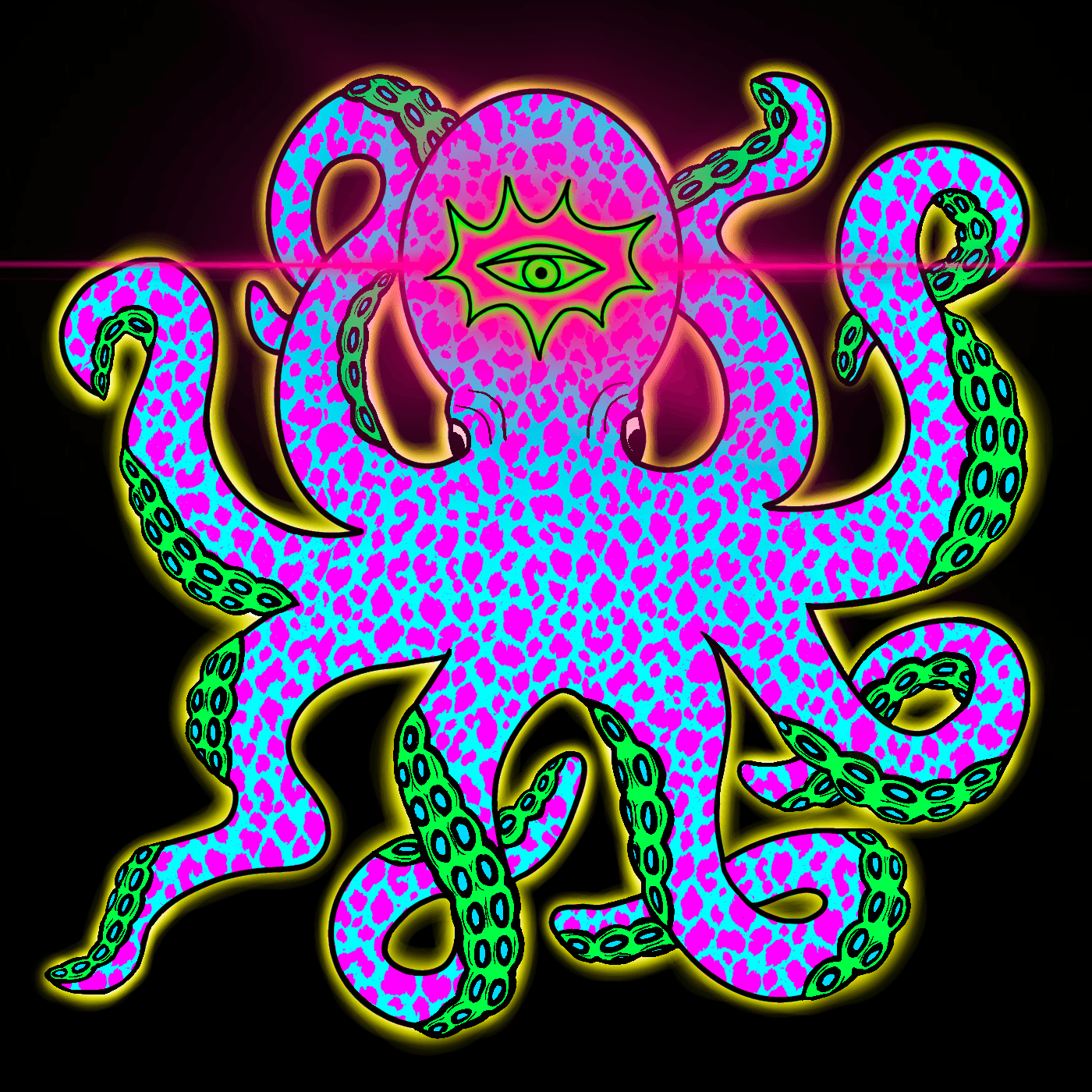 Third Eye Octopus #045