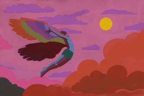Icarus Ascending (Color)
