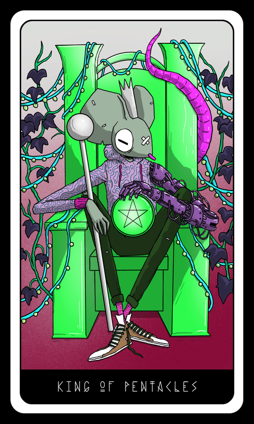 Rosko Sees the Future: King of Pentacles - Color Variant 09