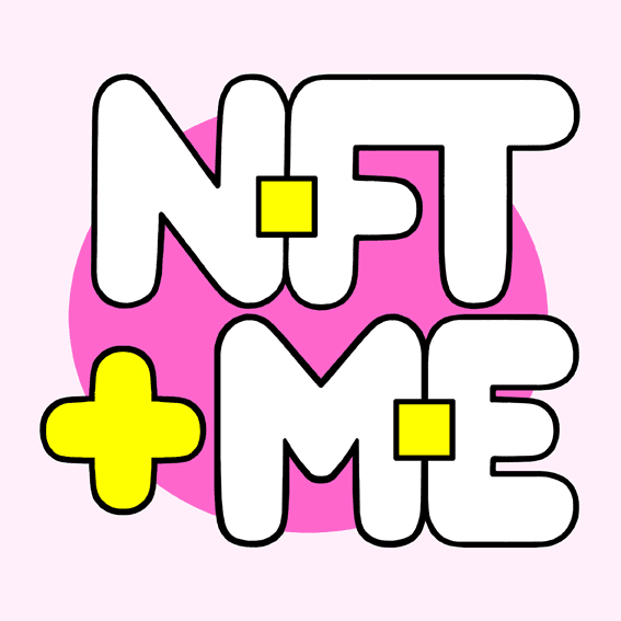NFT+ME Pink Ellipse