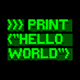 Print Hello World Vol.2