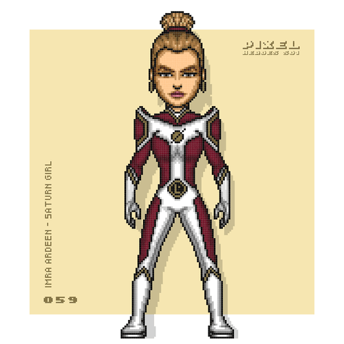 PixelHeroes S01 #059 / Edition 2 of 3 / Saturngirl