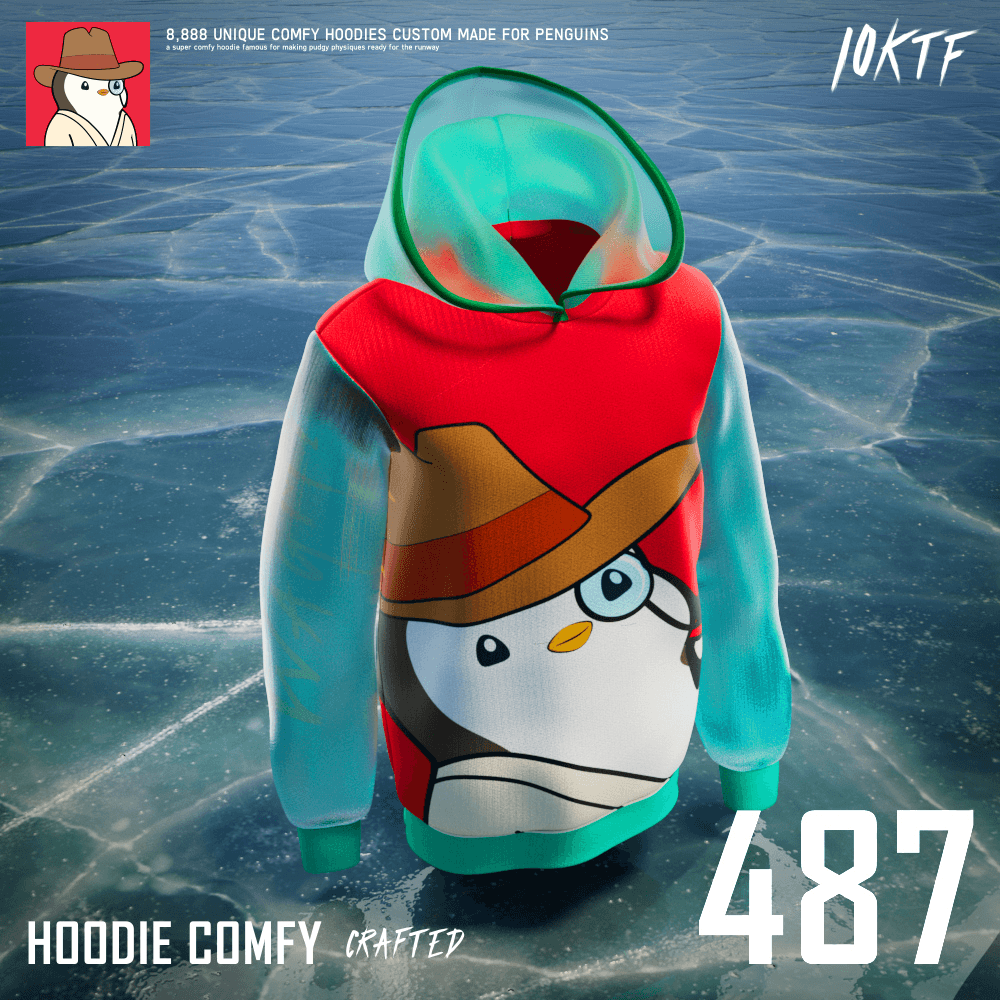 Pudgy Comfy Hoodie #487