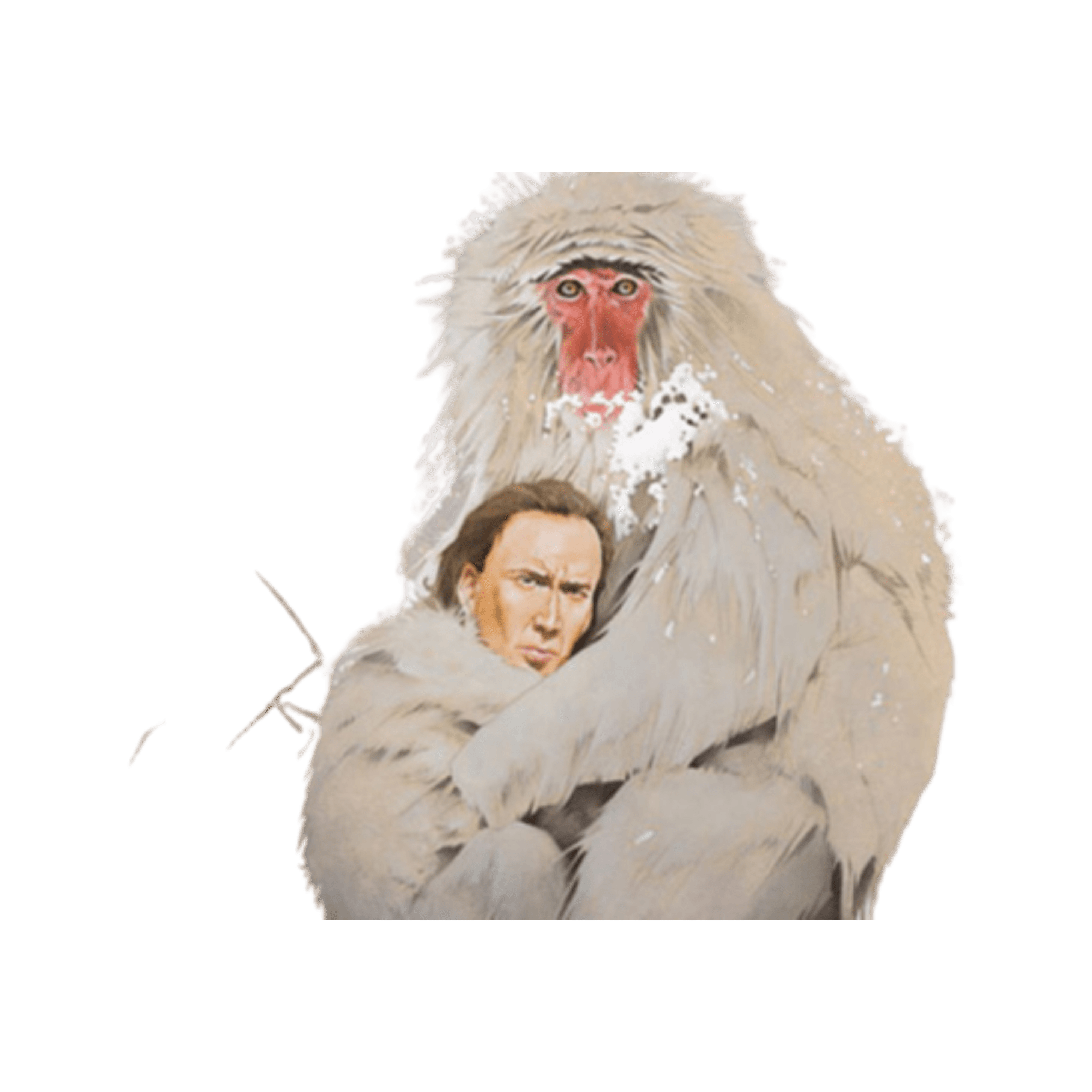 Nicolas Cage Funny Faces & Sginature - Crypto Art Meme - Nicholas