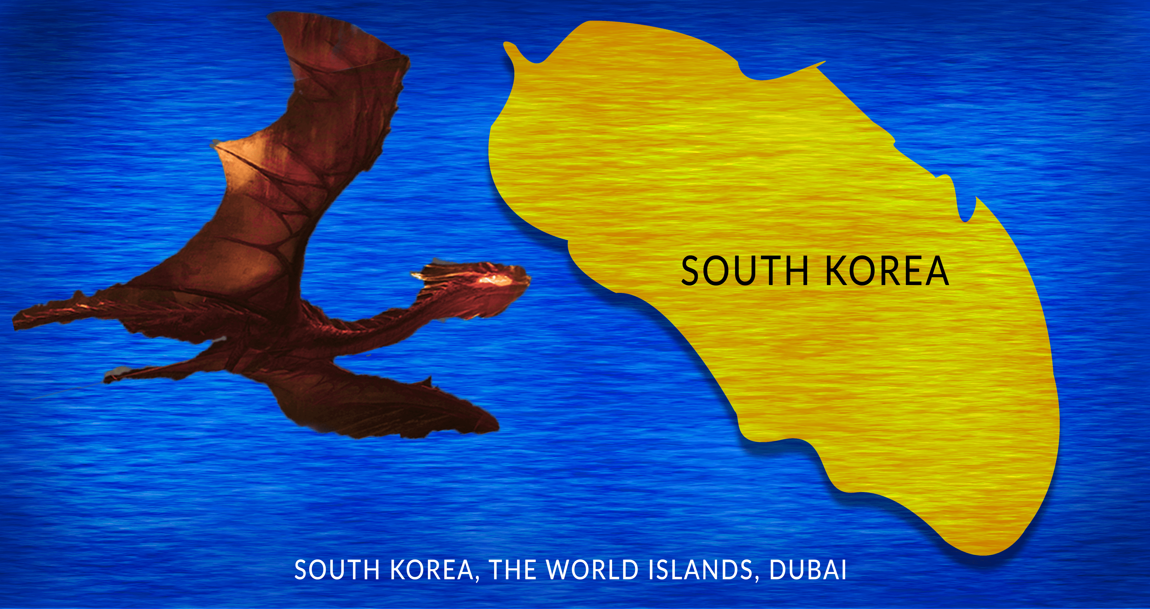 SOUTH KOREA-DubaiTelemedicine(DubaiTelemedicine.com) The World Islands NFTs-(40/50)