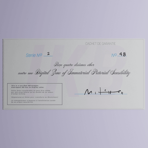 IKB Cachet de Garantie 21