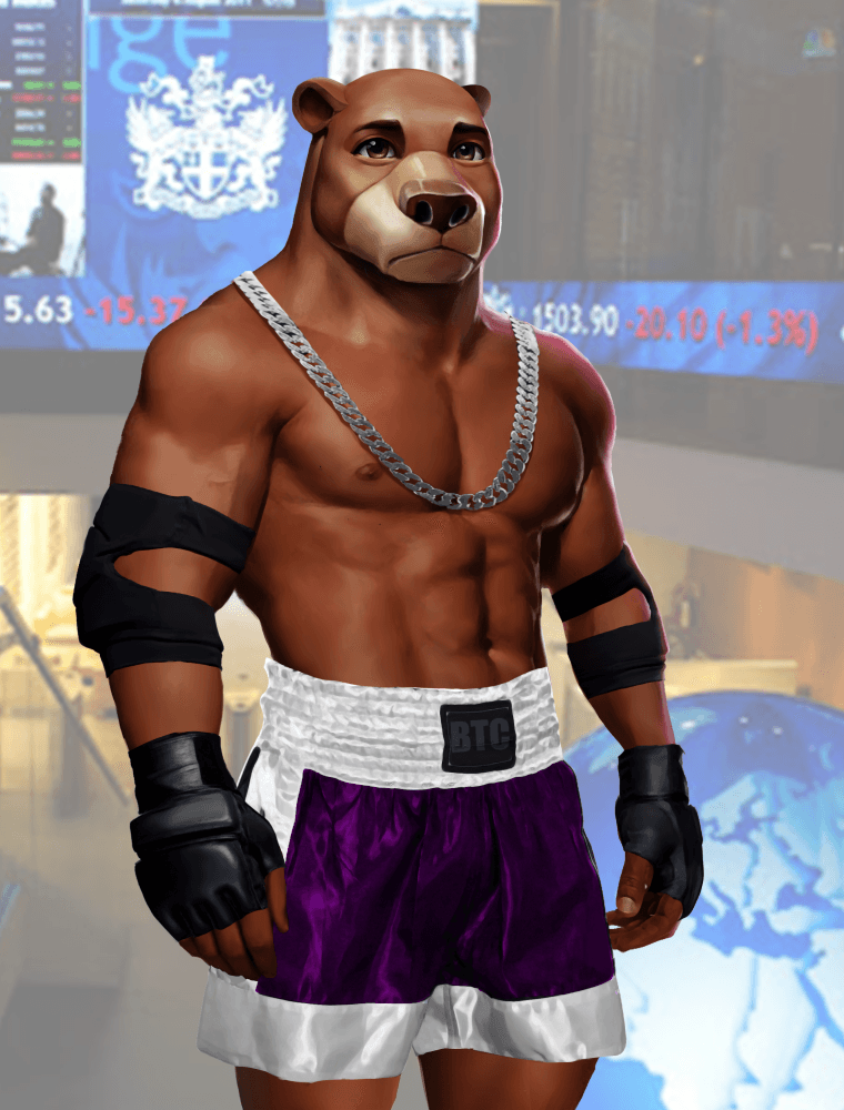 Wall Street Avatar Fighter Bear #402