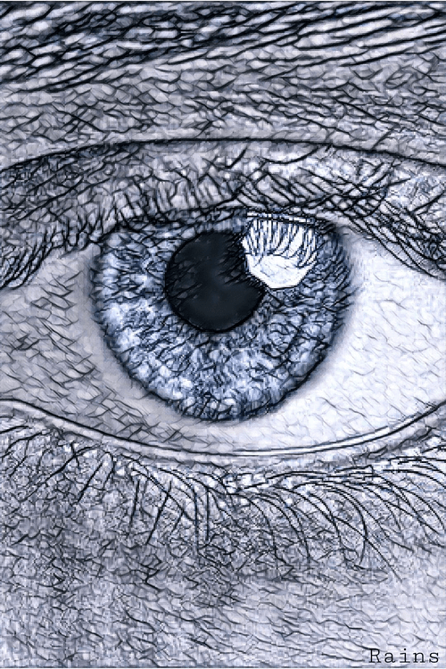 BlackNWhite Eye