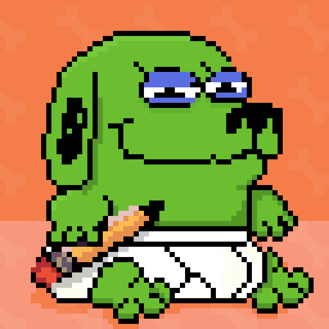Diaper Dog #0124