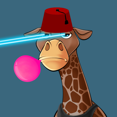 Bored Giraffe SE #5377