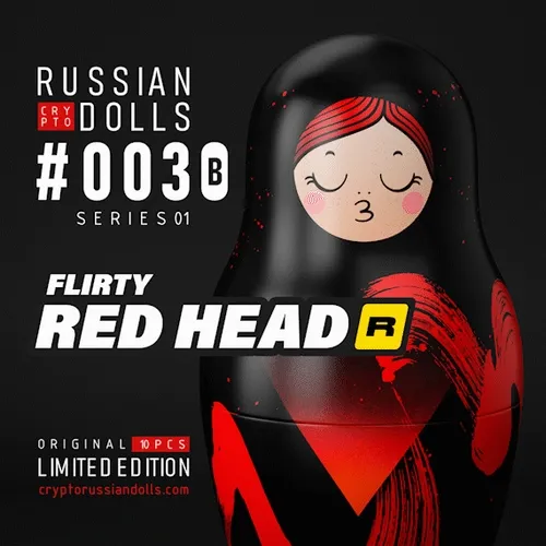 Russian Dolls - Series 01 - #003B - Red Head