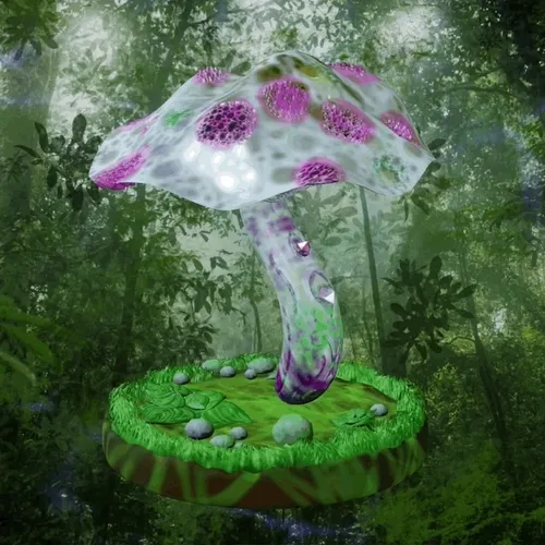 METAVERSE PLANT MEDICINE #0008: Cosmic Mushroom by IGLI