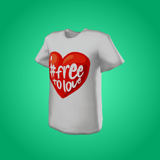 Free to Love Shirt (White)