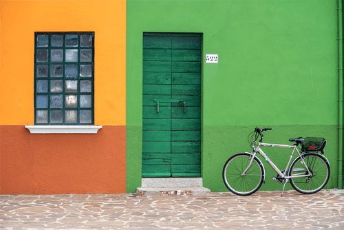 Colorful Doors and Life