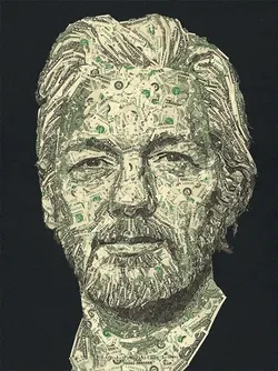Dollars Assange by Pascal Boyart collection image