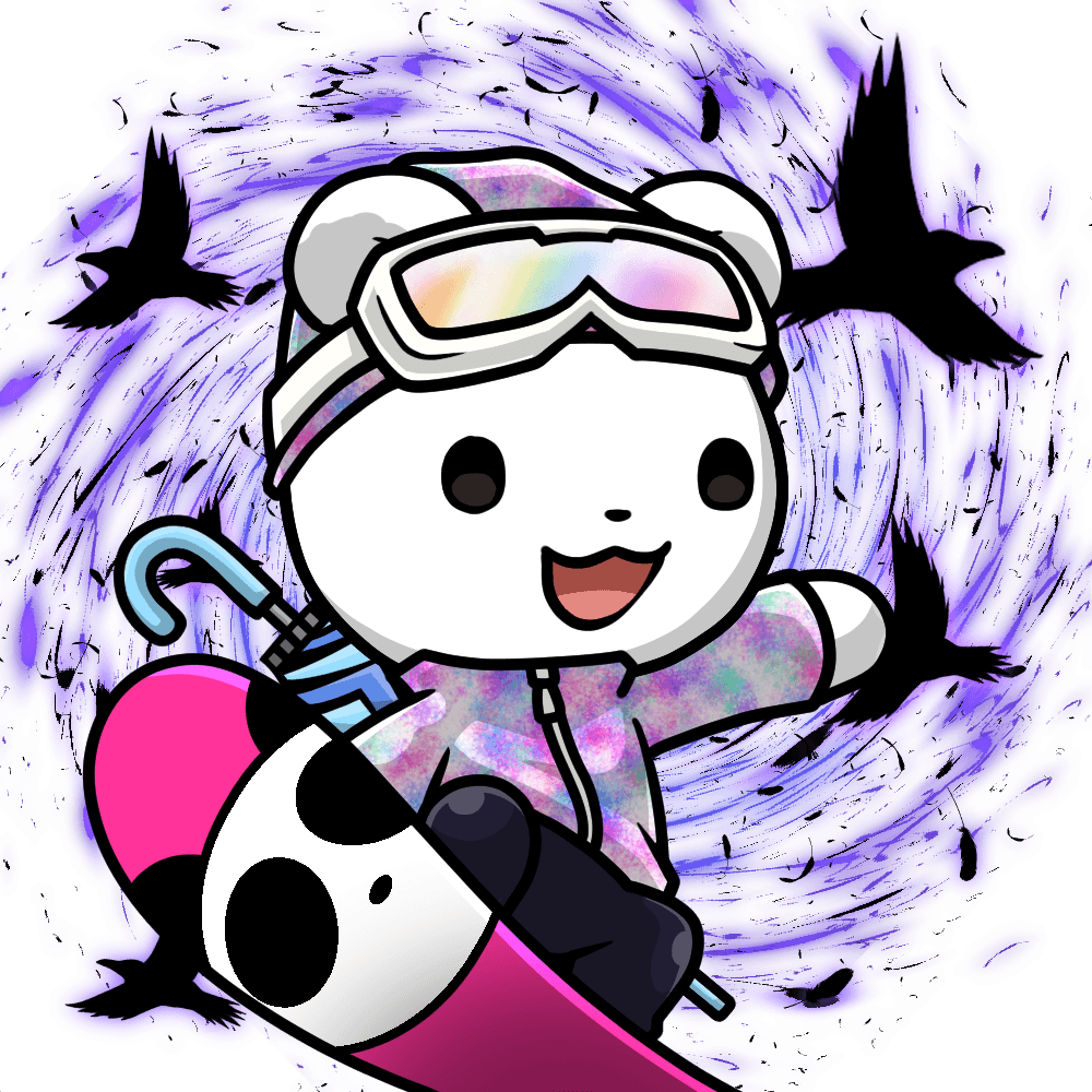 Leelee-Snow boarder-Polar bear #03165