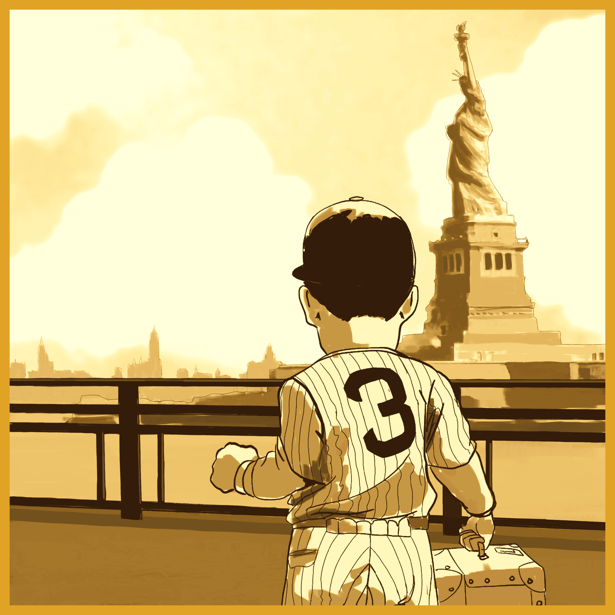 "BAMBINO" Gold Edition: (The "100 Legends" Tribute to Babe Ruth) - “Hello New York”