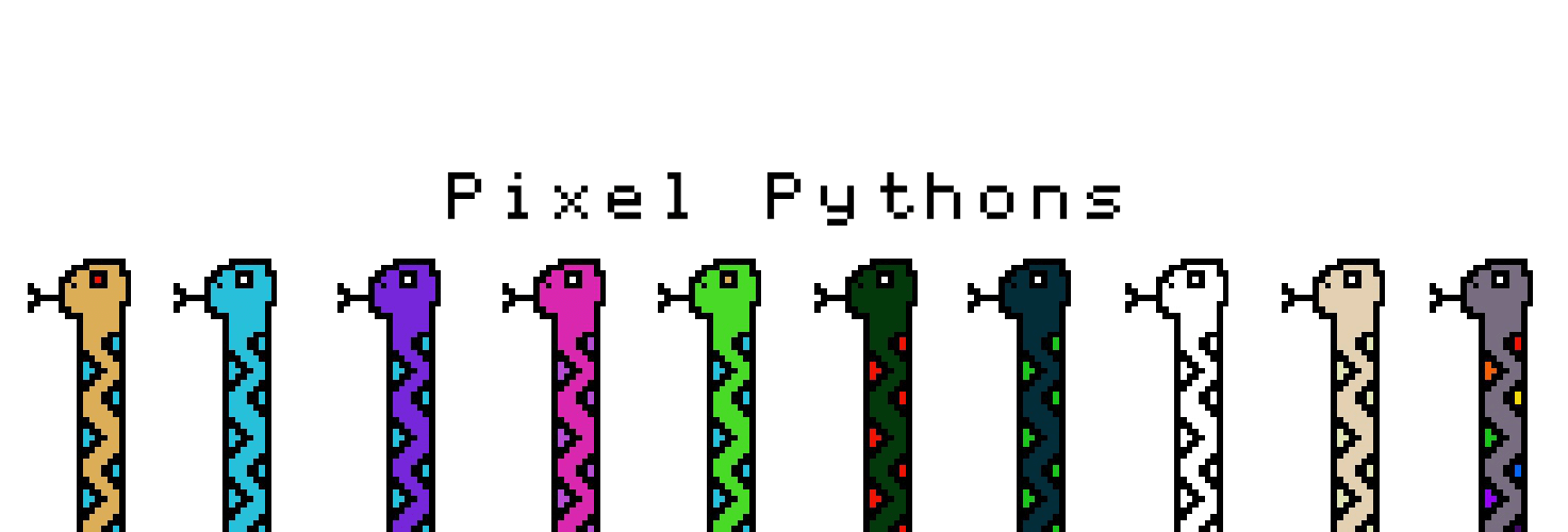 Pixel Pythons - Collection | OpenSea