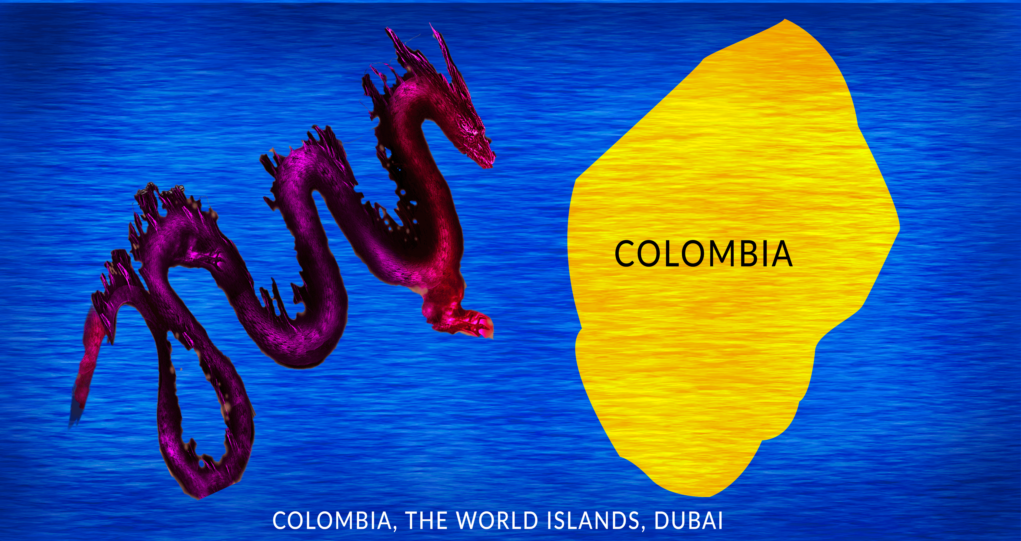COLOMBIA-DubaiTelemedicine(DubaiTelemedicine.com) World Island NFTs-(31/50)