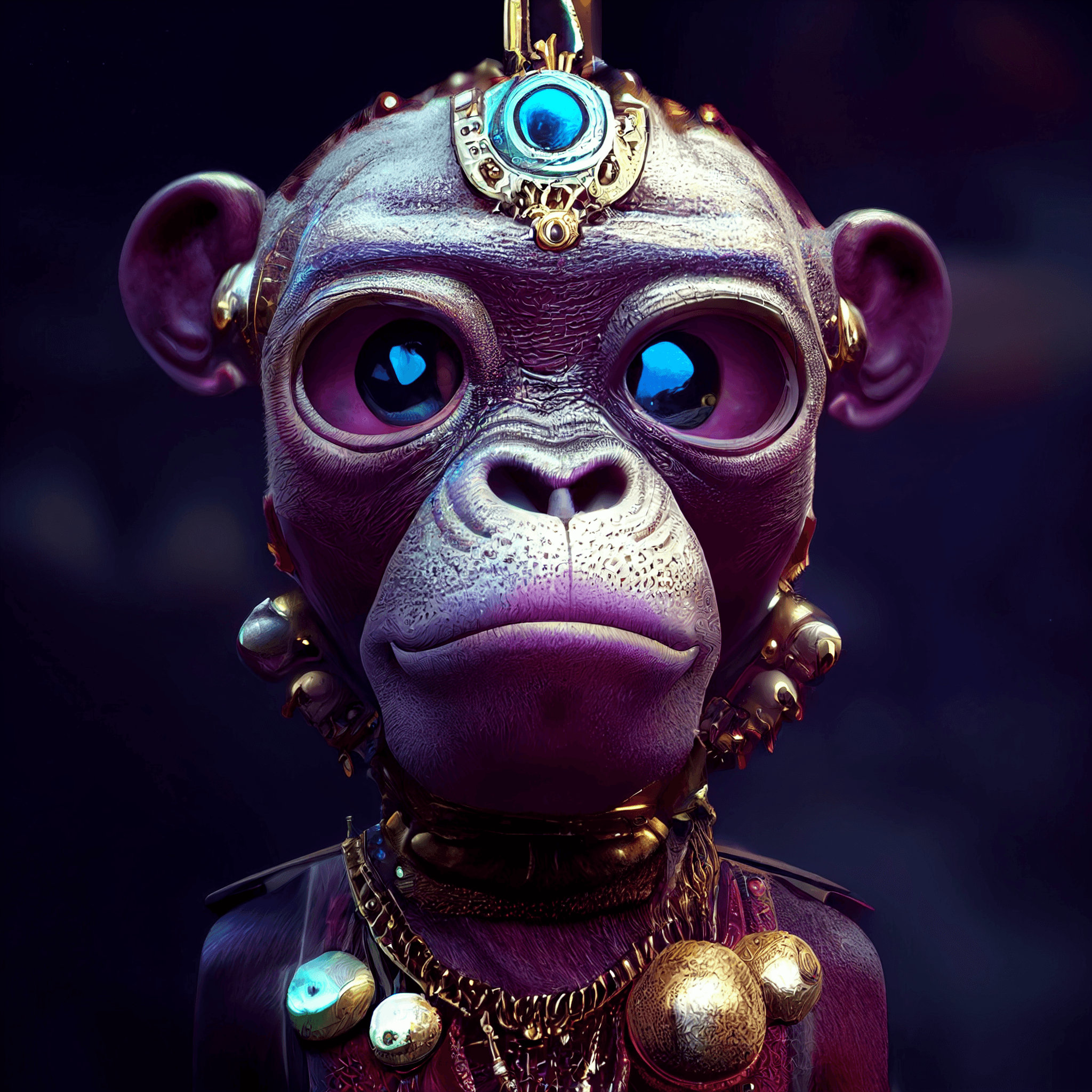 Kongo Golden Ape Society #53