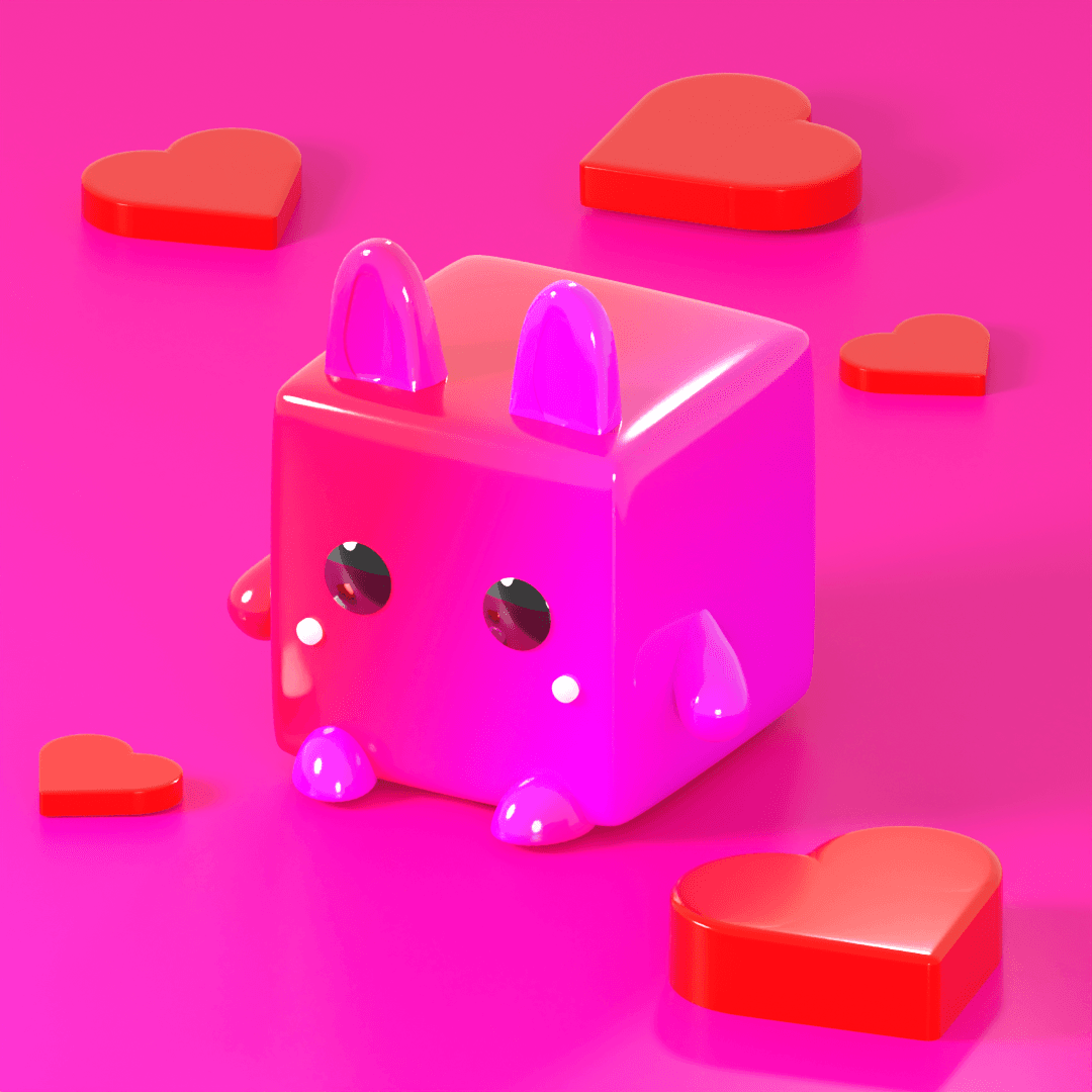 Cube Magenta