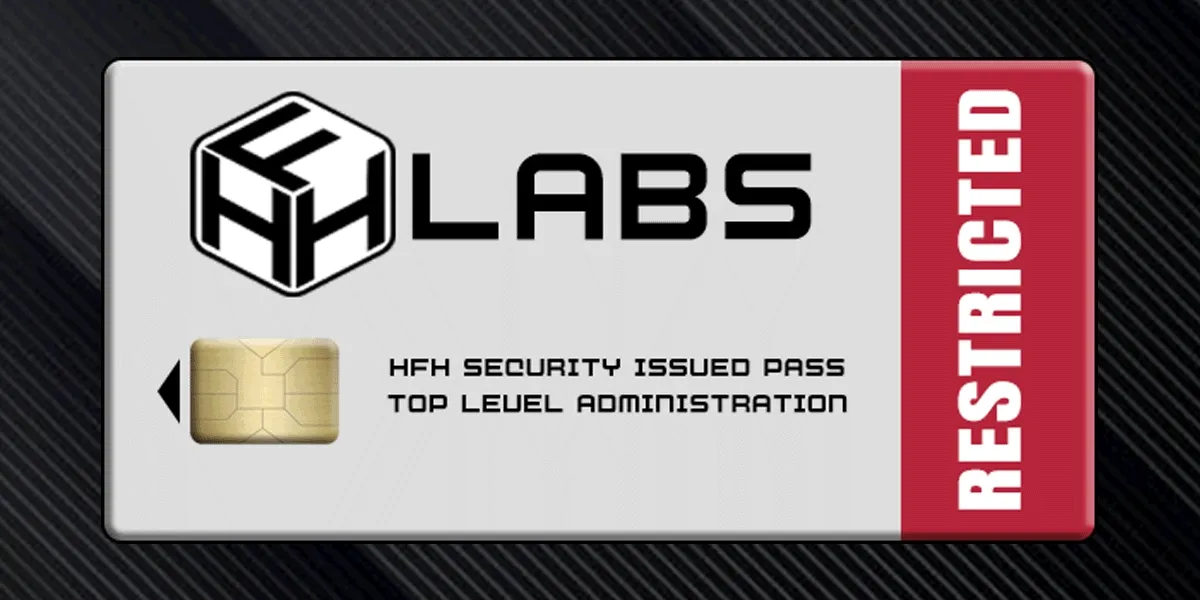 HFH Labs Access Keycard